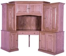 Amish Traditional Left Wall Computer Center