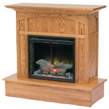 Amish Mission Fireplace