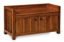 Amish Mission 2-Door Bench