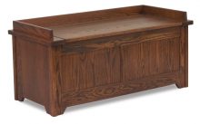 Amish Shaker Chair Rail Bench