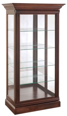 Amish Jefferson 2 Way Sliding Curio