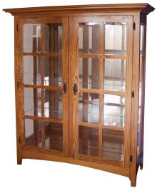 Amish Mission 2-Door Curio