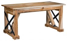 Amish Industrial Writing Desk