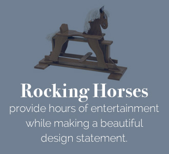 Amish Wooden Rocking Horses