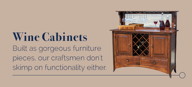 Wine Cabinets - Amish Outlet Store