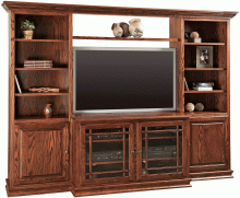 Amish Jason Heritage Wall Unit