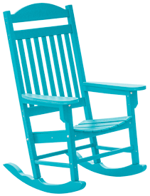 aruba blue adirondack chairs