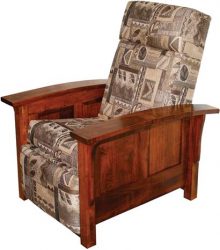 Amish Petite Wall Hugger Recliner