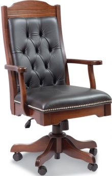 Amish Starr Executive Desk Chair