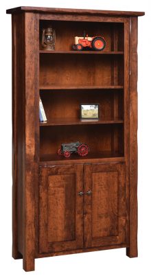 Amish Hand Hewn 72" Bookcase