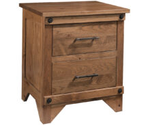 Amish Cambridge Two Drawer Nightstand