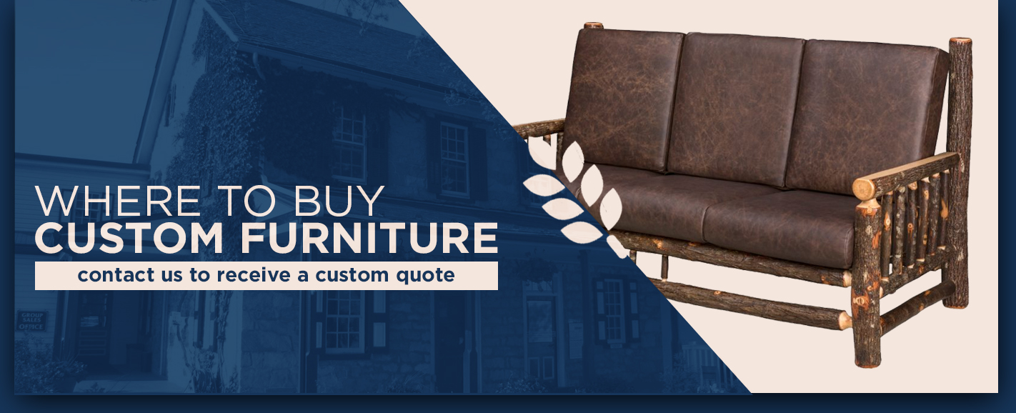 Where to Buy Custom Furniture