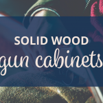 solid wood gun cabinets