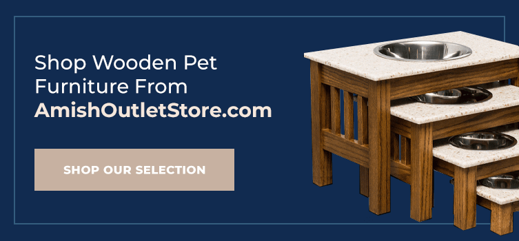 Shop wooden pet furniture from Amish Outlet Store