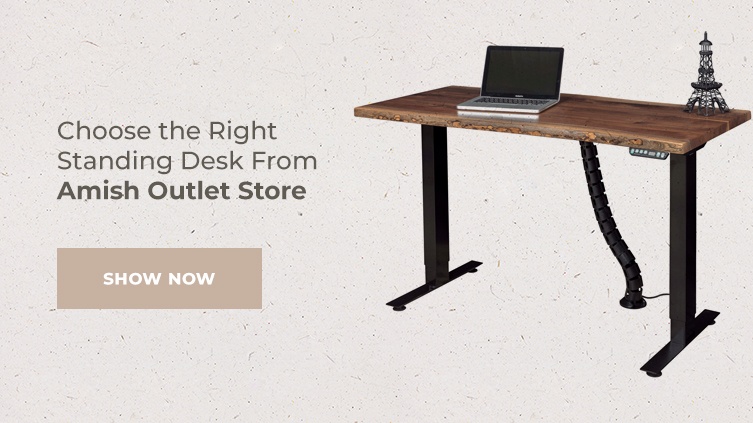 Choose the Right Standing Desk From Amish Outlet Store