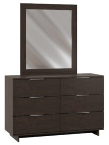Amish Emporia Low Dresser with Mirror