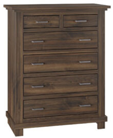 Amish Brockton 6 Drawer Chest