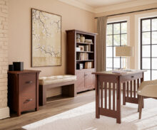 Amish Brentwood Writing Desk Collection