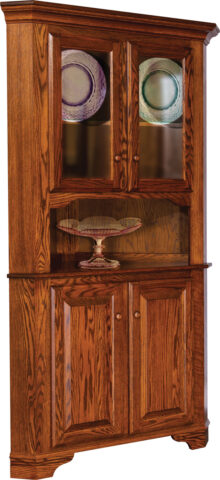 Amish Layton Corner Hutch