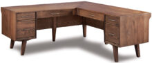 American Made Manila 6 Drawer Desk