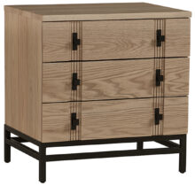 Amish Anaheim 3 Drawer Nightstand