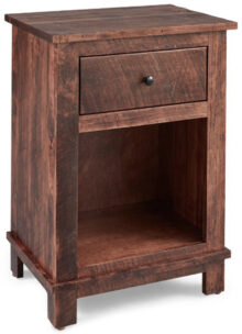 Amish Flint 1 Drawer Nightstand