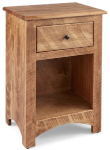 Amish Troy 1 Drawer Nightstand
