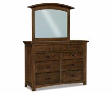 Amish Abby 9 Drawer Dresser