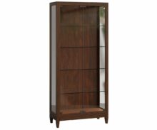 Amish Stonehenge Glass Door Display Case