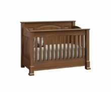 Amish Mackenzie Traditional Panel Back Conversion Crib