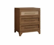 Amish Cali 3 Drawer Nightstand