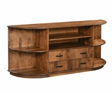 Amish Ivory TV Stand