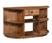 Amish Ivory Sofa Table