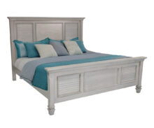 American-Made Coastal Retreat Bed