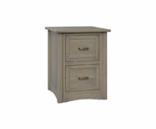 Amish Aspen 2 Drawer File Cabinet