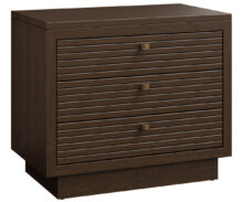 Amish Bradenton 3 Drawer Bedside Chest