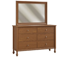 Amish St Augustine Dresser with Mirror