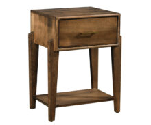 Amish Java 1 Drawer Nightstand