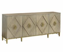 American-Made Castle TV Stand