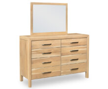 Amish Kade Dresser with Mirror