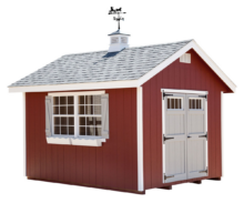 Amish Estate Garden Shed Kit