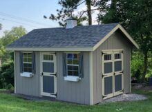 Amish Creekside Garden Shed Kit