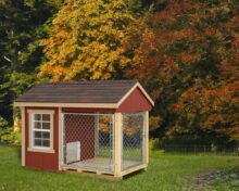 Amish Backyard Dog Kennel