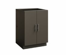 Bluestone Poly 2 Door Cabinet 24"