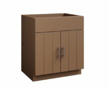 Bluestone Poly 2 Door Sink Cabinet 30"