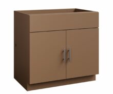 Bluestone Poly 2 Door Sink Cabinet 36"