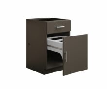 Bluestone Poly Trash Can Cabinet