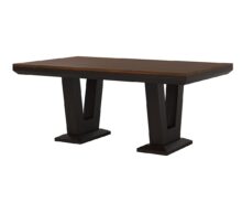 Amish McKay Double Pedestal Table