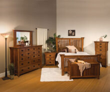 Amish Royal Mission 5 Piece Bedroom Set