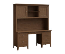 Amish Ashton Credenza with Hutch
